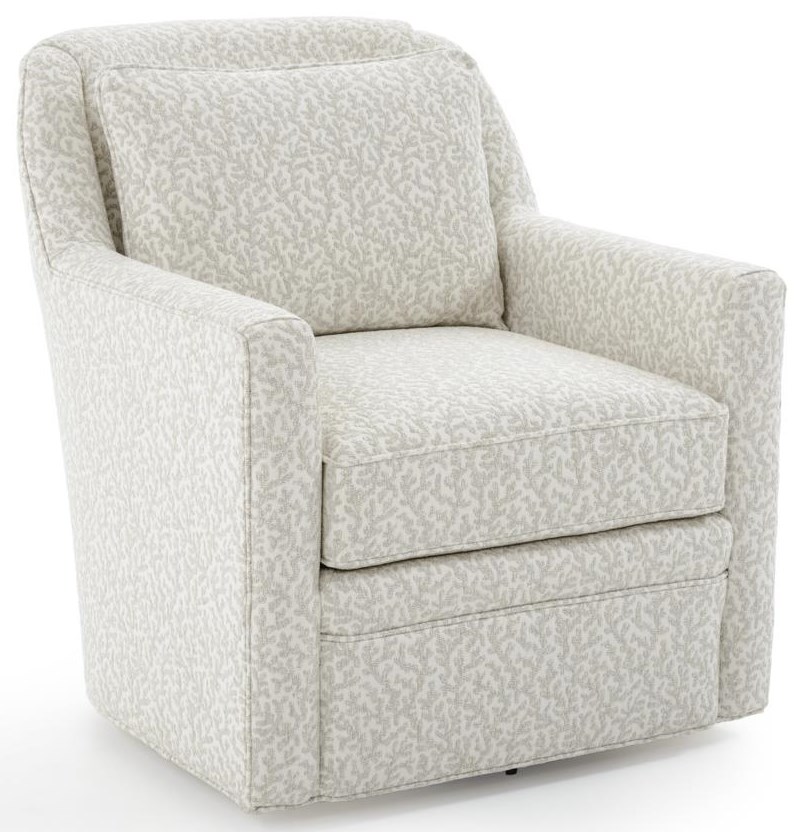 Fairfield Swivel Accent Chairs 140441611 Weston Swivel Chair Baer's